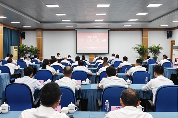 集團(tuán)黨委書(shū)記、董事長(zhǎng)楊軍到銅陵海螺開(kāi)展學(xué)...